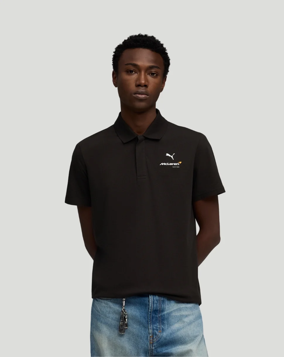 McLaren Men's Small Logo Polo - Black