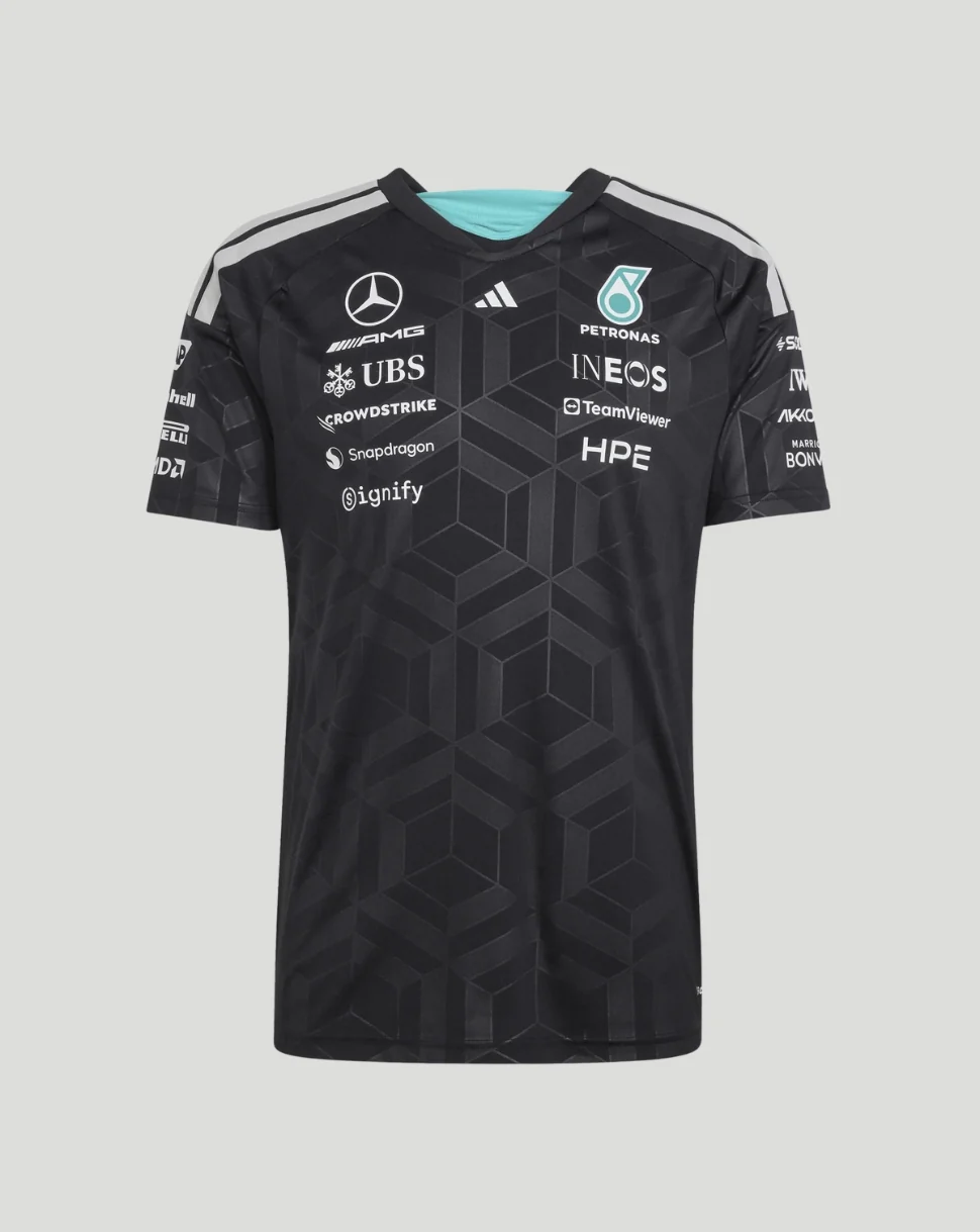Mercedes AMG Petronas F1 Team Men's Driver T-Shirt  - Black - Image 6