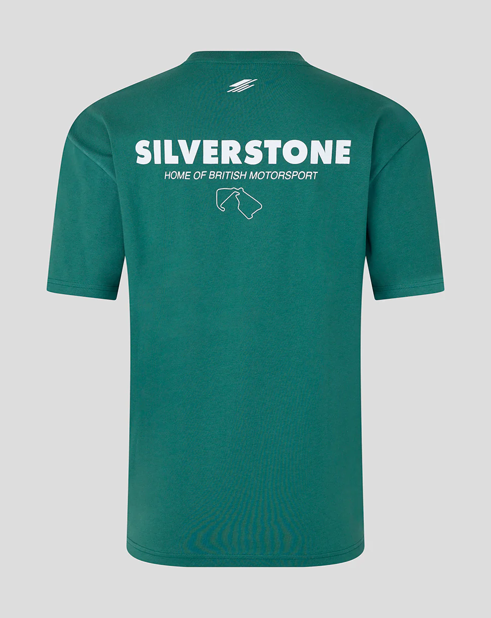 Silverstone Unisex Heritage Short Sleeve T-Shirt - Green - Image 2