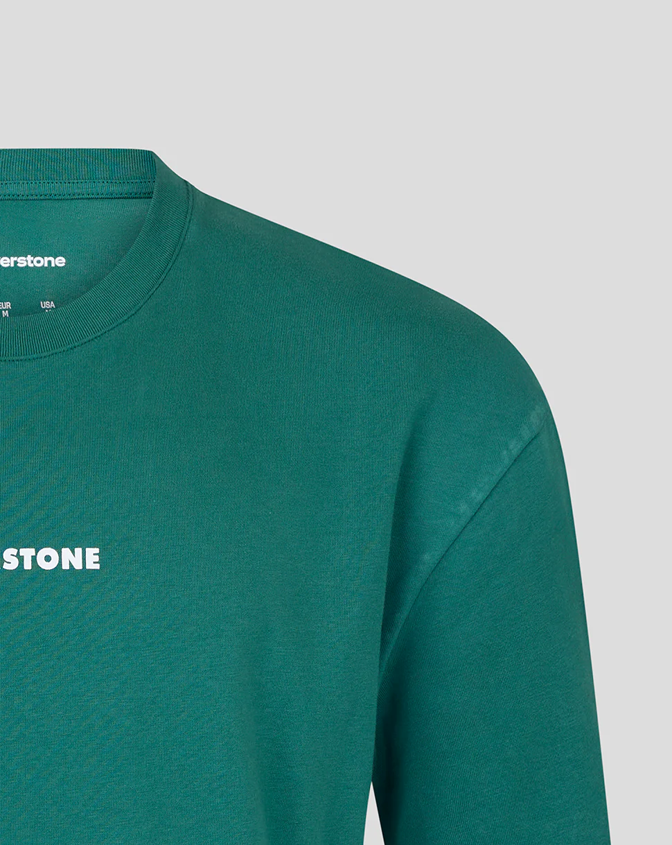 Silverstone Unisex Heritage Short Sleeve T-Shirt - Green - Image 4